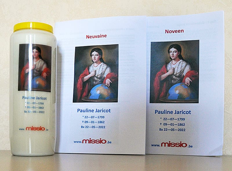 missio noveenkaarsen pauline jaricot en gebedsboekje