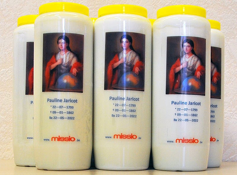 Bougies de neuvaine de Pauline Jaricot Missio