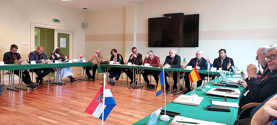 Samenkomstvan de europese Missio directeurs in Polen