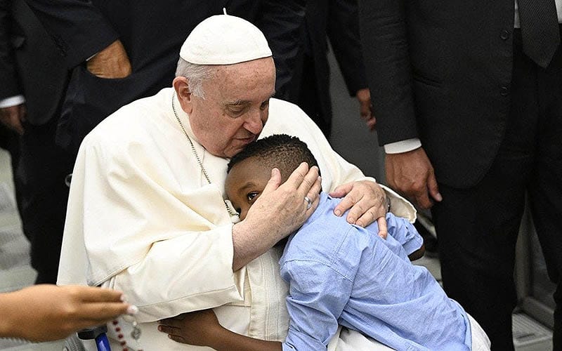 Bedankt, paus Franciscus