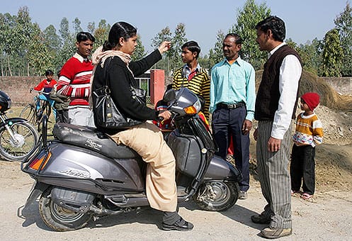 Missio steun vervoermiddelen zoals hier in India