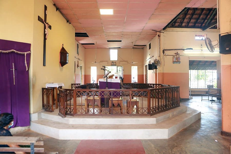 Sri Lanka kerk oude kerk Missio