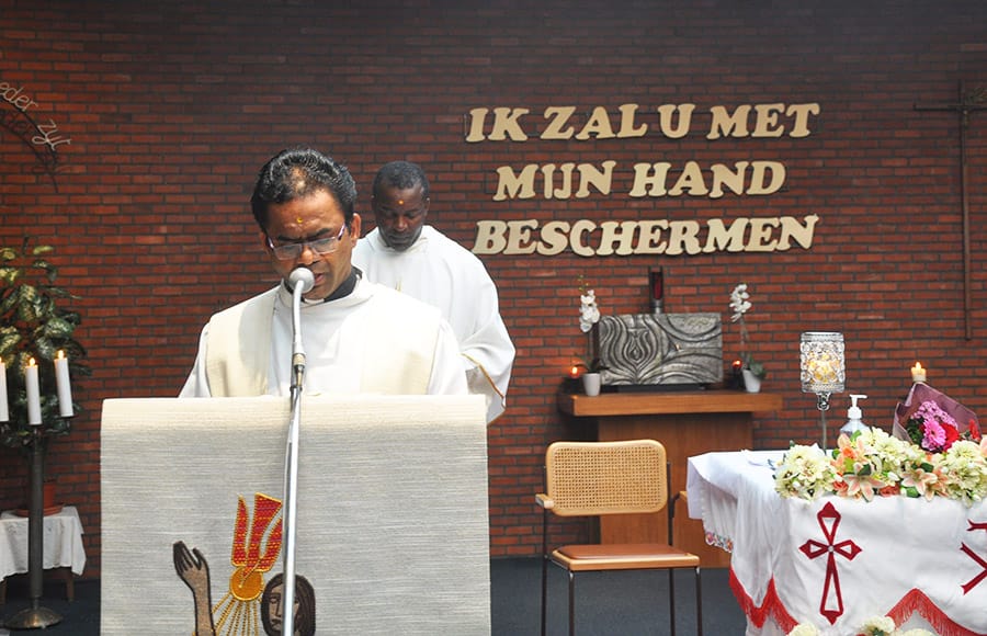 Missioviering van de Sri Lankaanse gemeenschap tijdens de missiemaand in Antwerpen