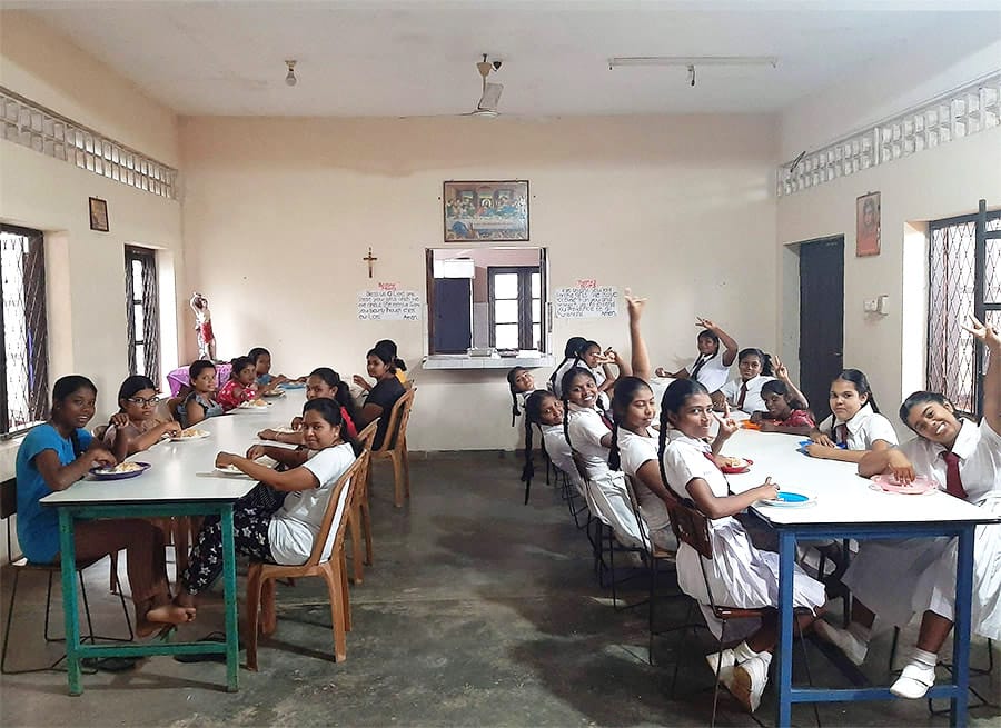 Refter opvanghuis in Nochchiyagama Sri Lanka Missio project 2024