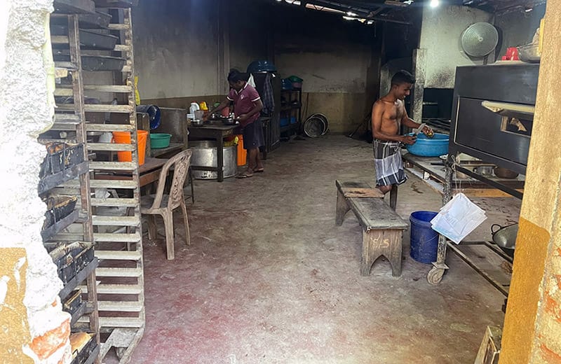 Oude keuken kleinseminarie in Borella Colombo Sri Lanka Missio project 2024