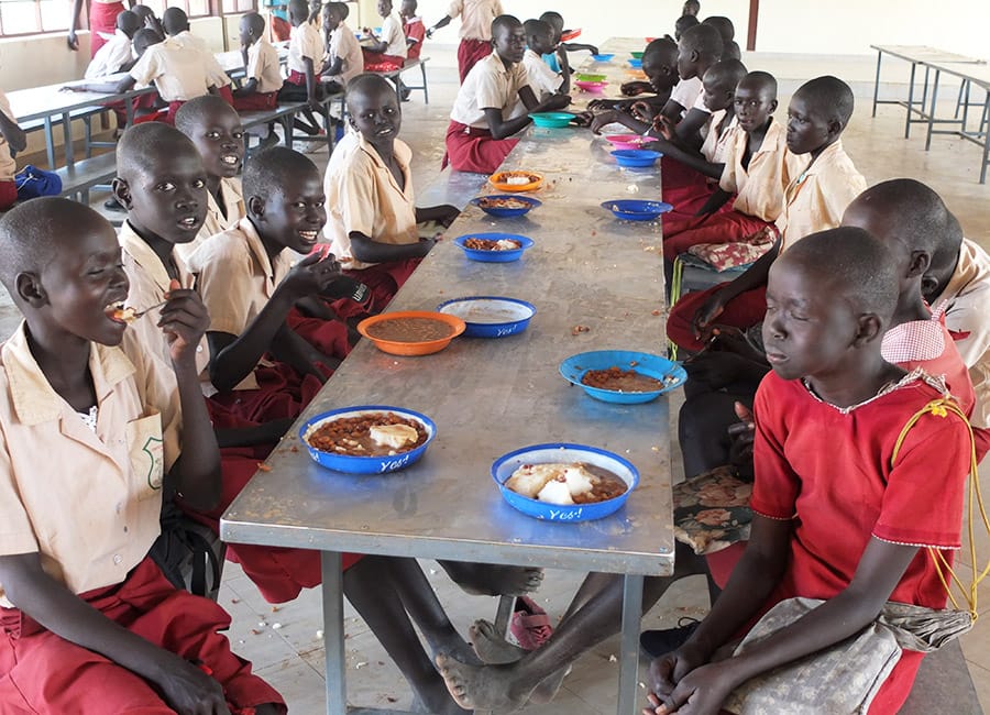 Gezond naar een goede basisschool in Rumbek Zuid-Soedan Missio project 2025